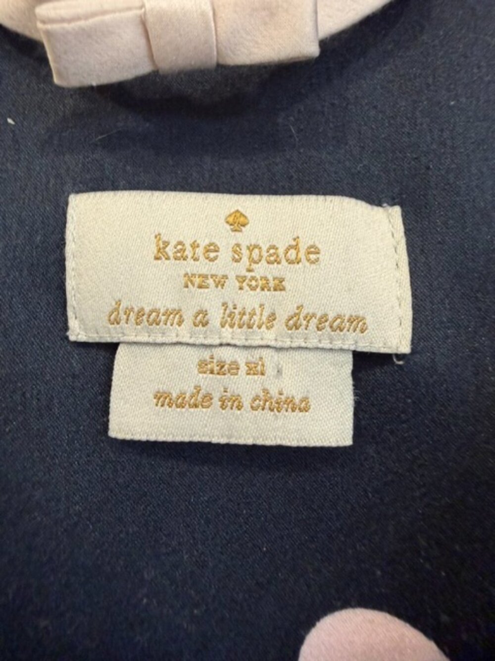 Kate Spade New York Blue White Polka Dot Pajama Set Size XL. - Picture 5 of 16